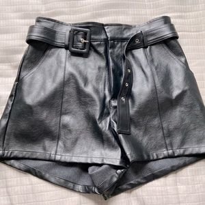 Altar’d State faux leather shorts